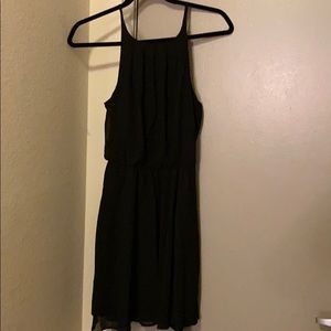Francesca’s Strappy Black Dress